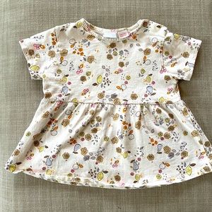 Zara 3-4 years floral tee